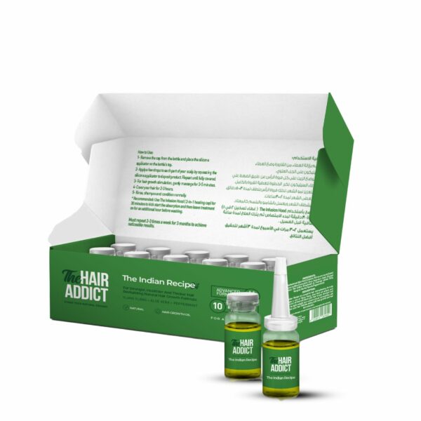 The Hair Addict Indian Recipe 10VIALS