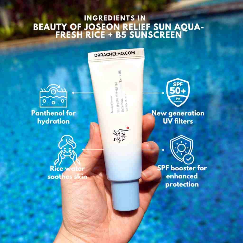BEAUTY OF JOSEON AQUA FRESH RICE+B5 SPF50+ 50ML