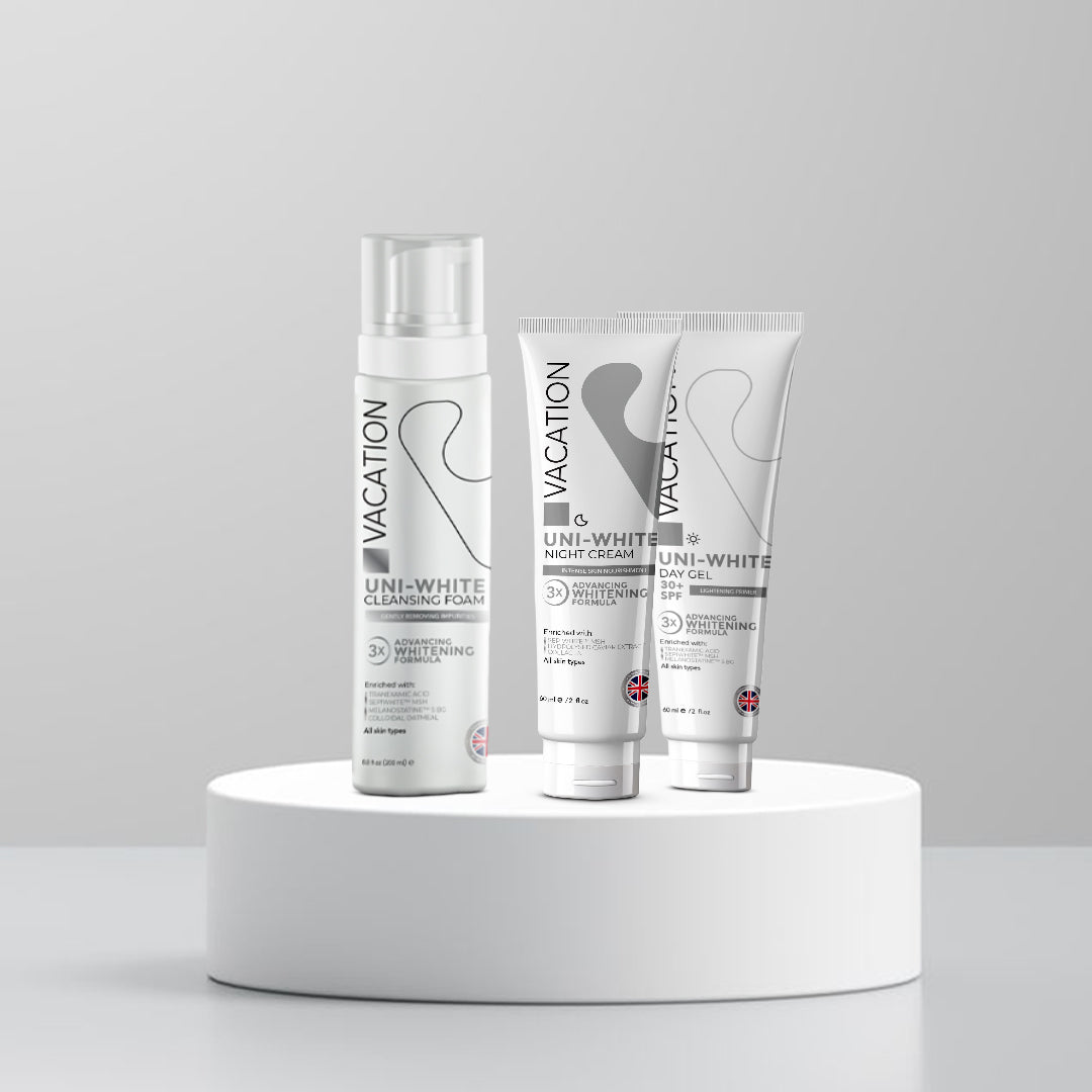 Vacation Uni-White Winter Brightening Routine