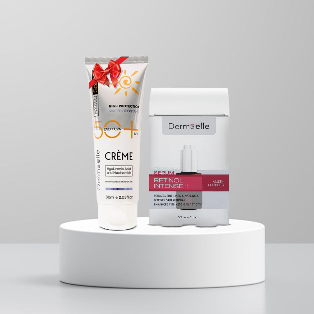 Dermaelle RETINOL Duo (Serum + Free Sunscreen)
