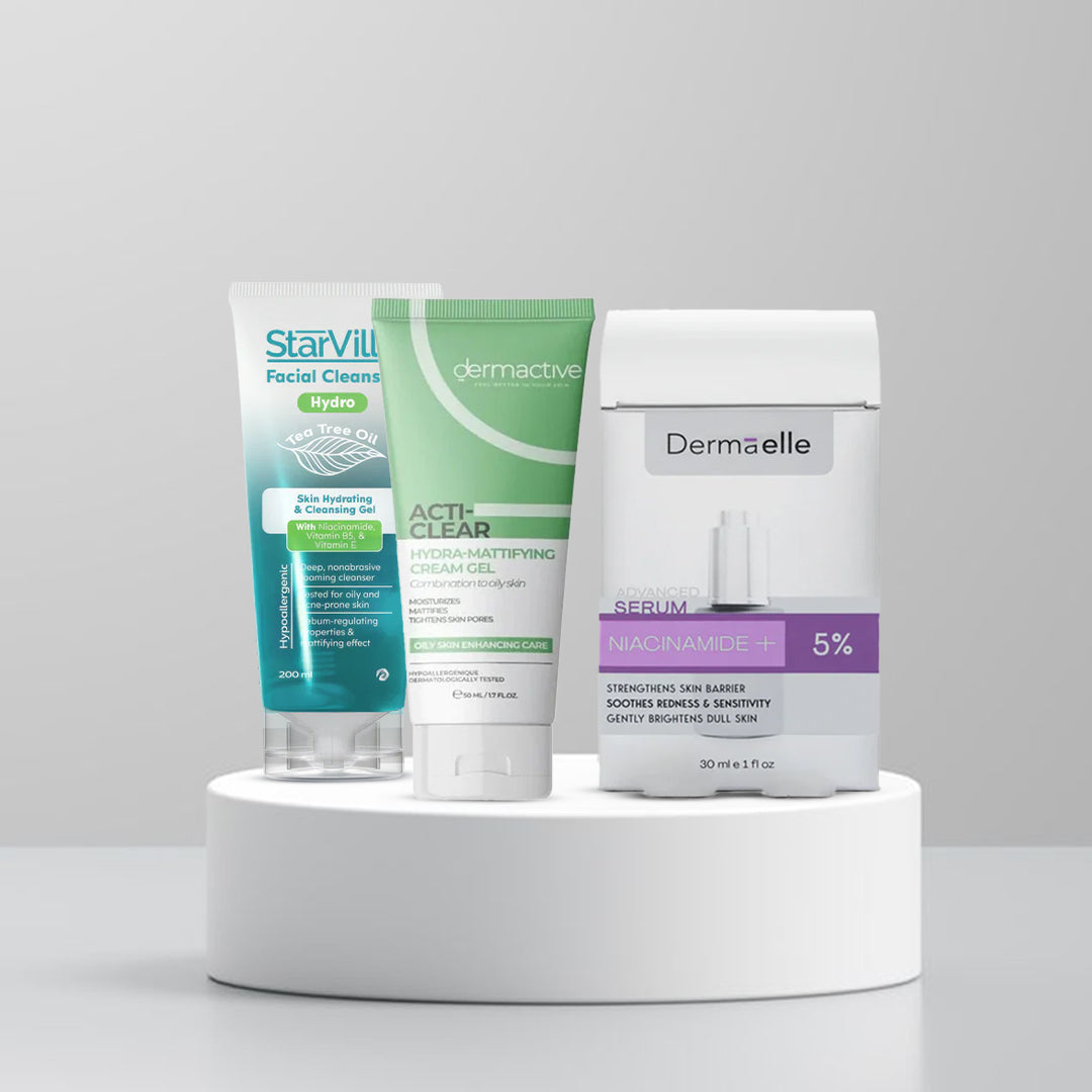 Oily Skin Balance & Hydration Routine