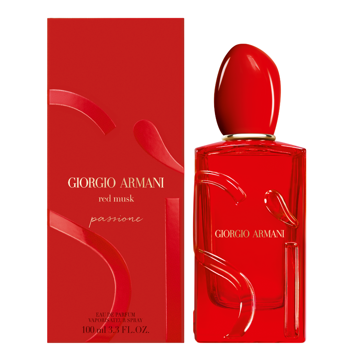 G. ARMANI SI PASSION RED MUSK EDP F/W 100ML
