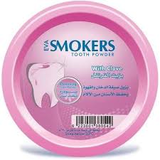 Eva Smokers Toothpowder 45GM قرنفل