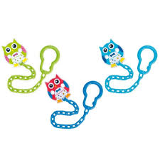 CANPOL SAFETY CLIP WITH CHAIN OWL