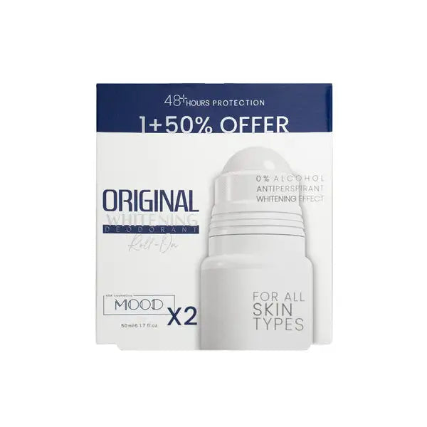 Mood Whitening Deodorant Roll On 50ml Original PROMOBACK