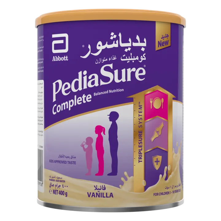 PEDIASURE COMPLETE MILK 400G VANELIA فانيليا