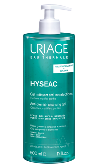 Uriage Hyseac Cleansing Gel 500ML