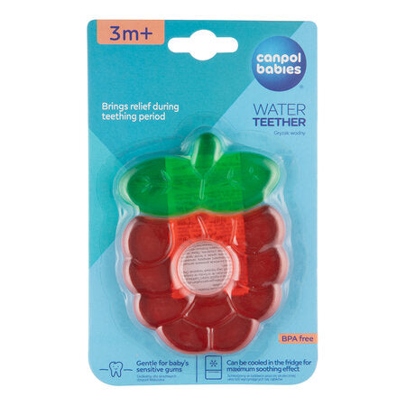 CANPOL WATER TEETHER RASPBERRY