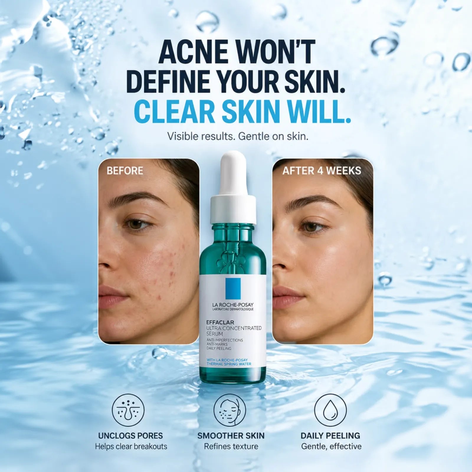 La Roche Effaclar Peeling Serum 30ml