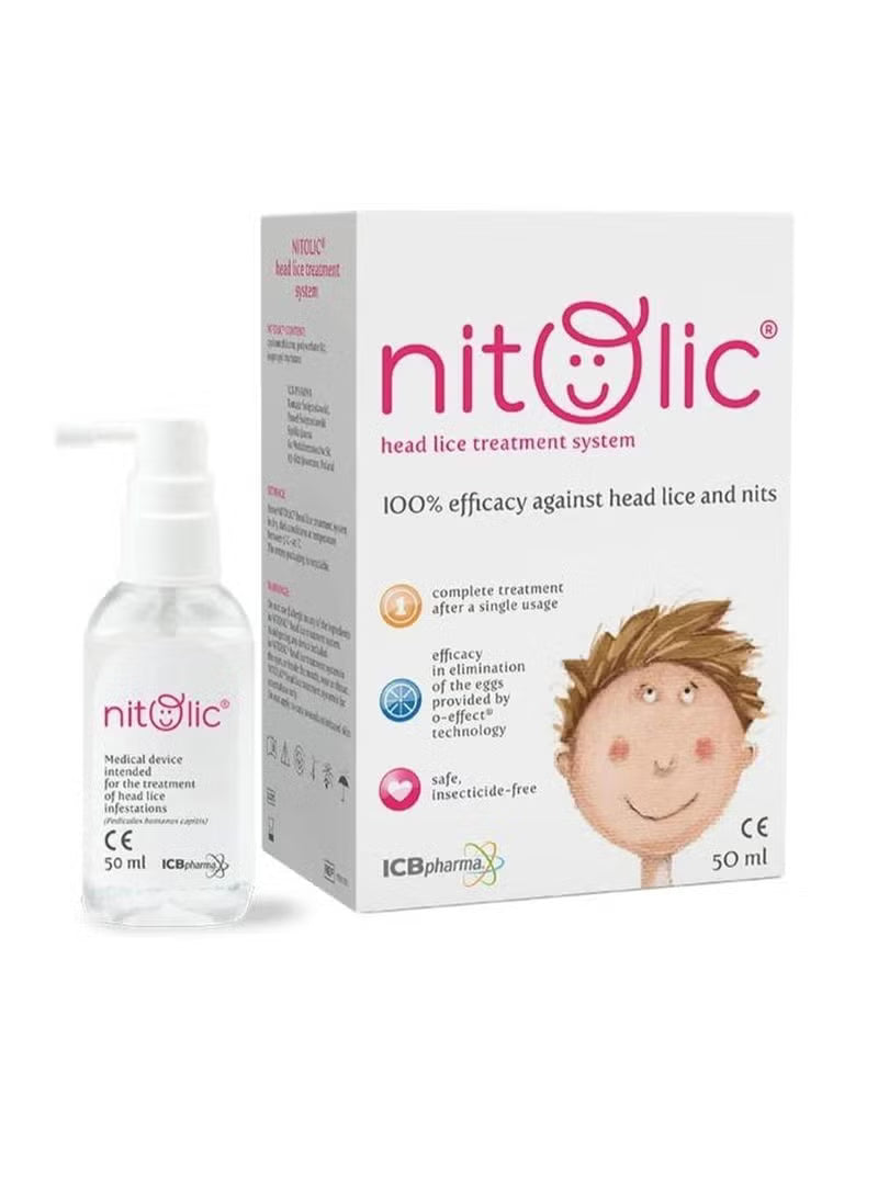 Nitolic Hair Lice Treatment 50 ml