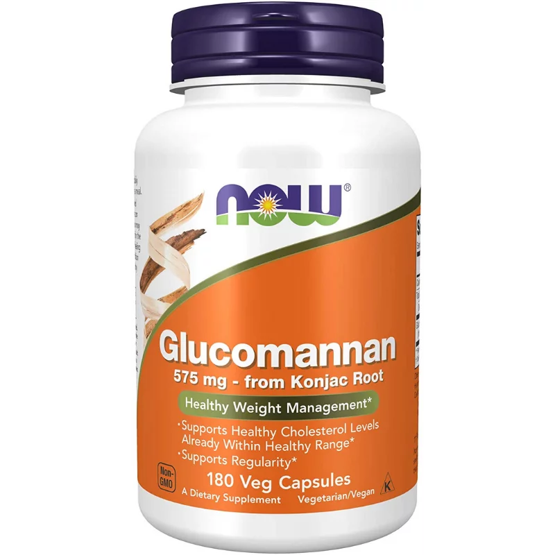 GLUCOMANNAN 575 MG 180 CAP NOW