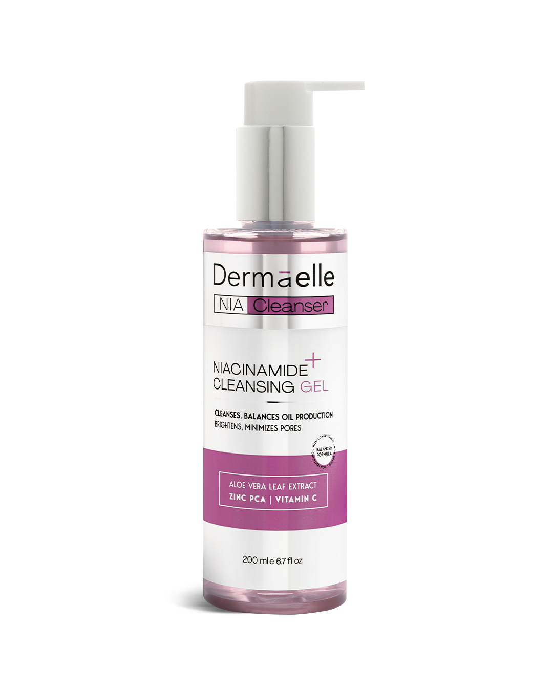DERMAELLE ADVANC NIACINAMIDE CLEANS GEL 200ML