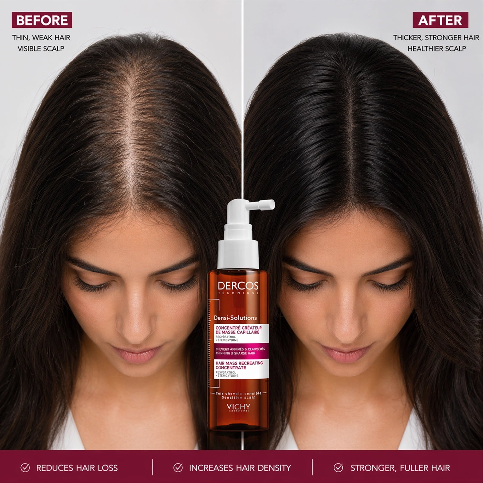 سبراي فيشي ديركوس دنسي سوليوشن للشعر الخفيف 100 مل