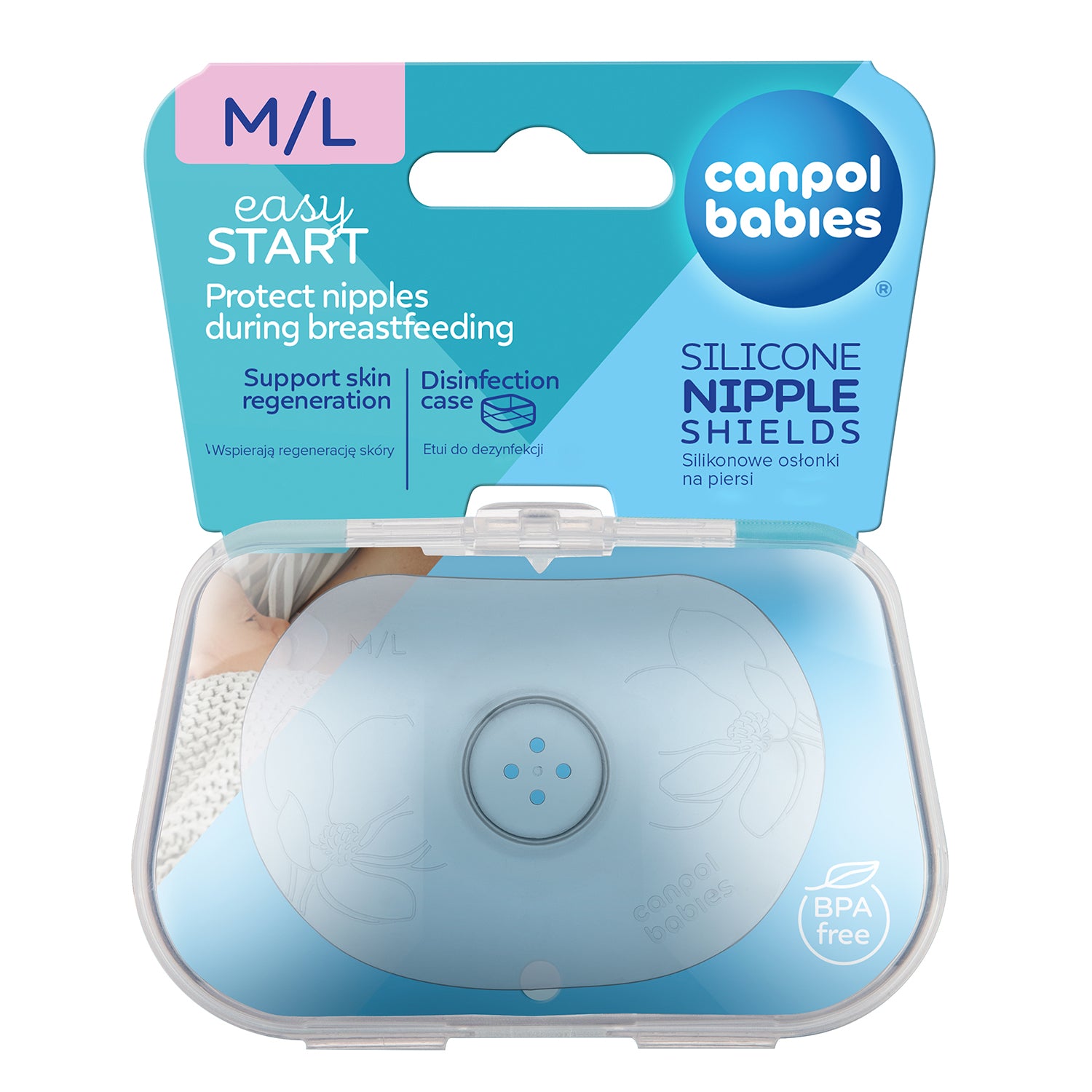 CANPOL NIPPLE PROTECTORS L 2PCS
