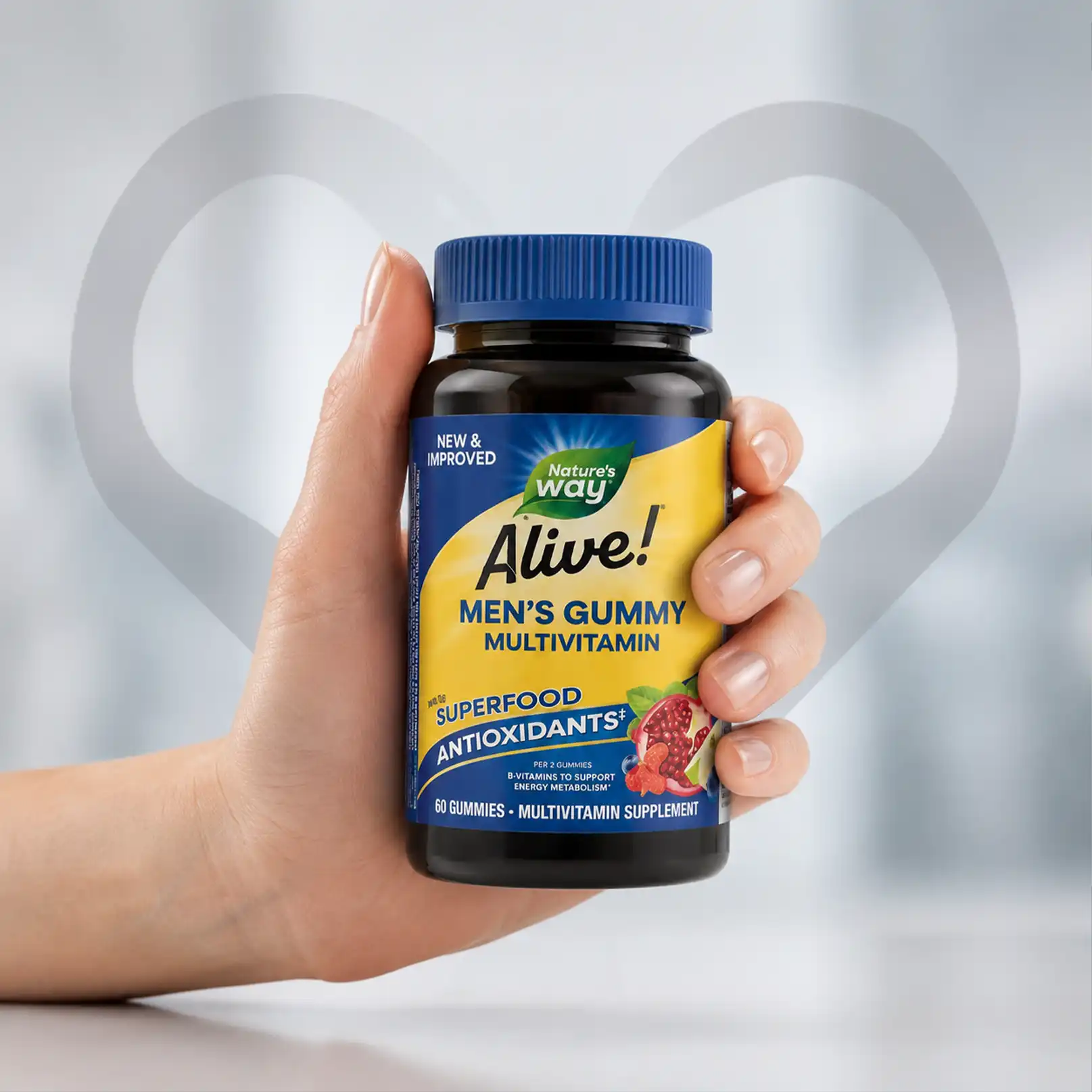 Nature's Way Alive Men's Multivitamin 60 Gummies