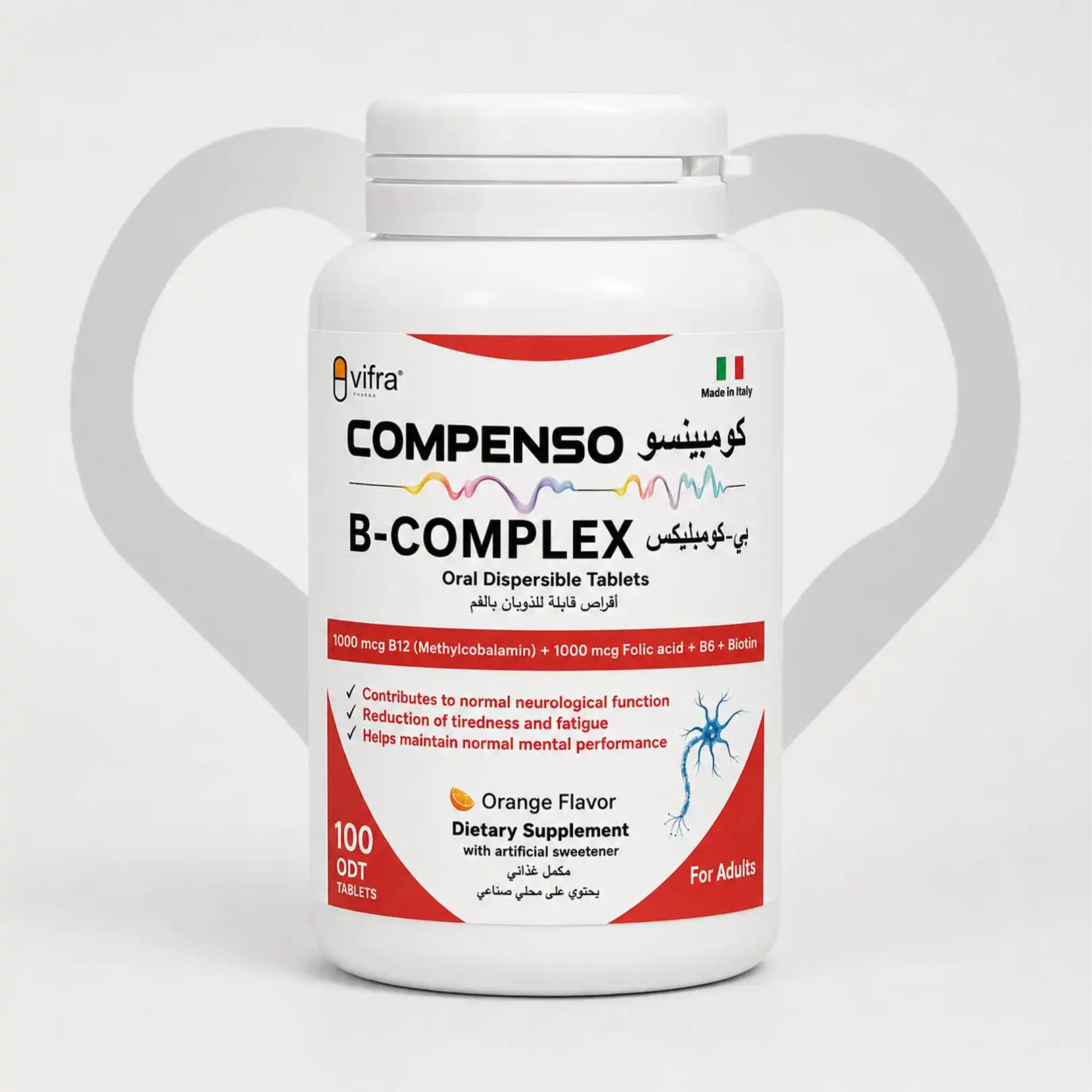 COMPENSO B-COMPLEX 100 ORAL DIS TABLETS