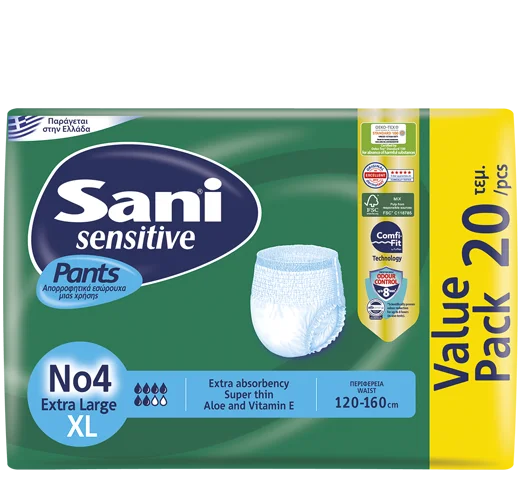 Sani Sensitive Pant Size X Large (value pack 20 pcs)