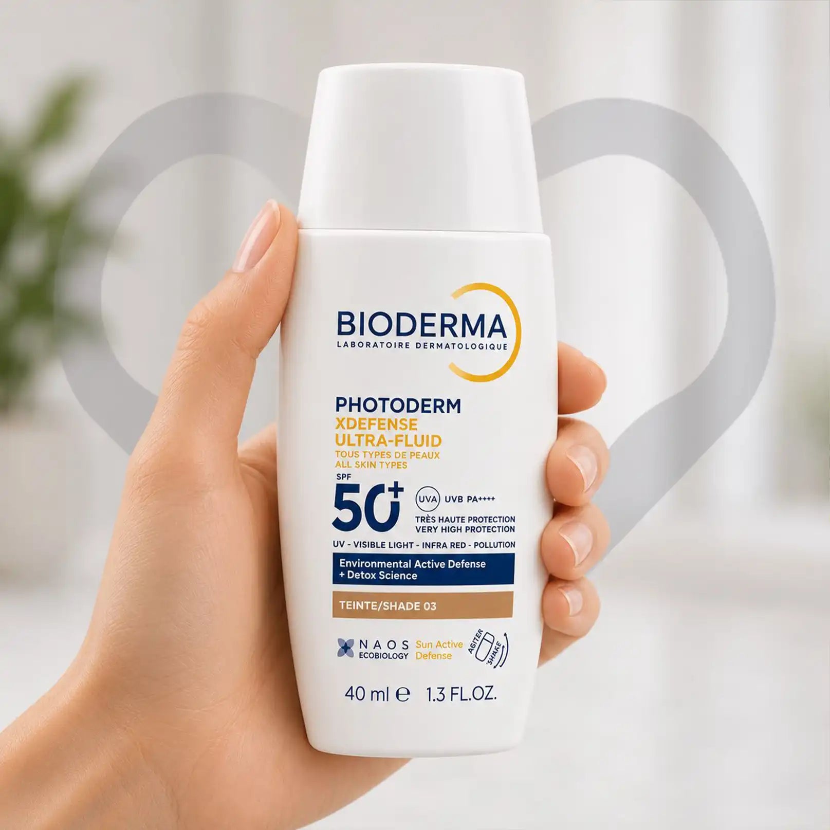 Bioderma Photoderm XDefense Ultra-Fluid SPF50+ TENT 03