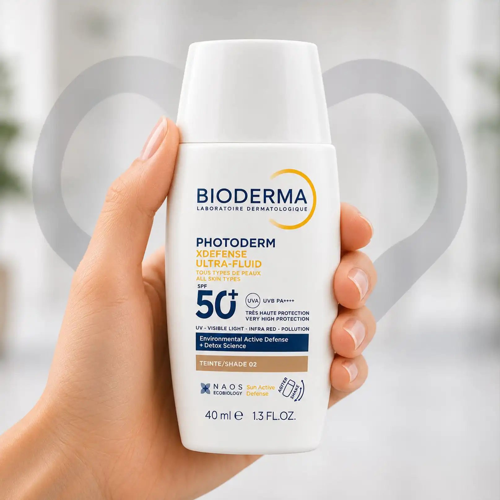 BIODERMA PHOTODERM XDEFENSE TINT 02 FLUID SPF50+ 40ML