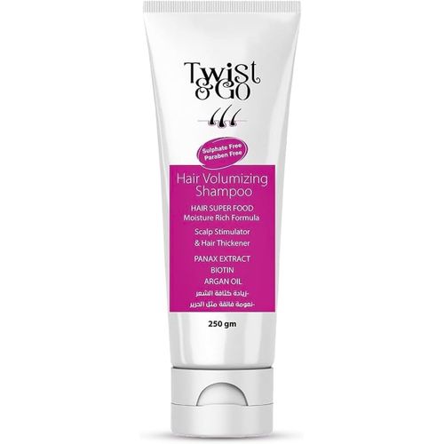 TWIST & GO Volumizing Hair Shampoo 250ml