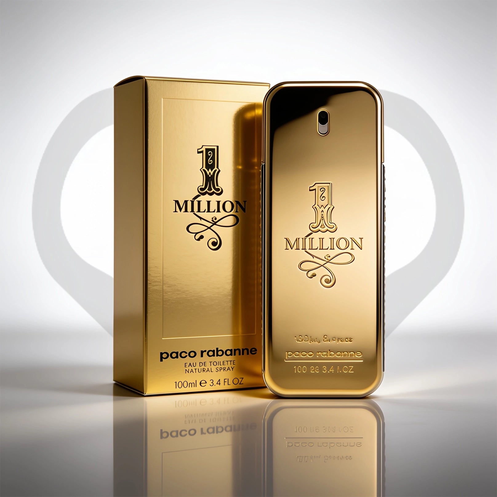 عطر 1 Million من Paco Rabanne، 100 مل، تركيز EDT.