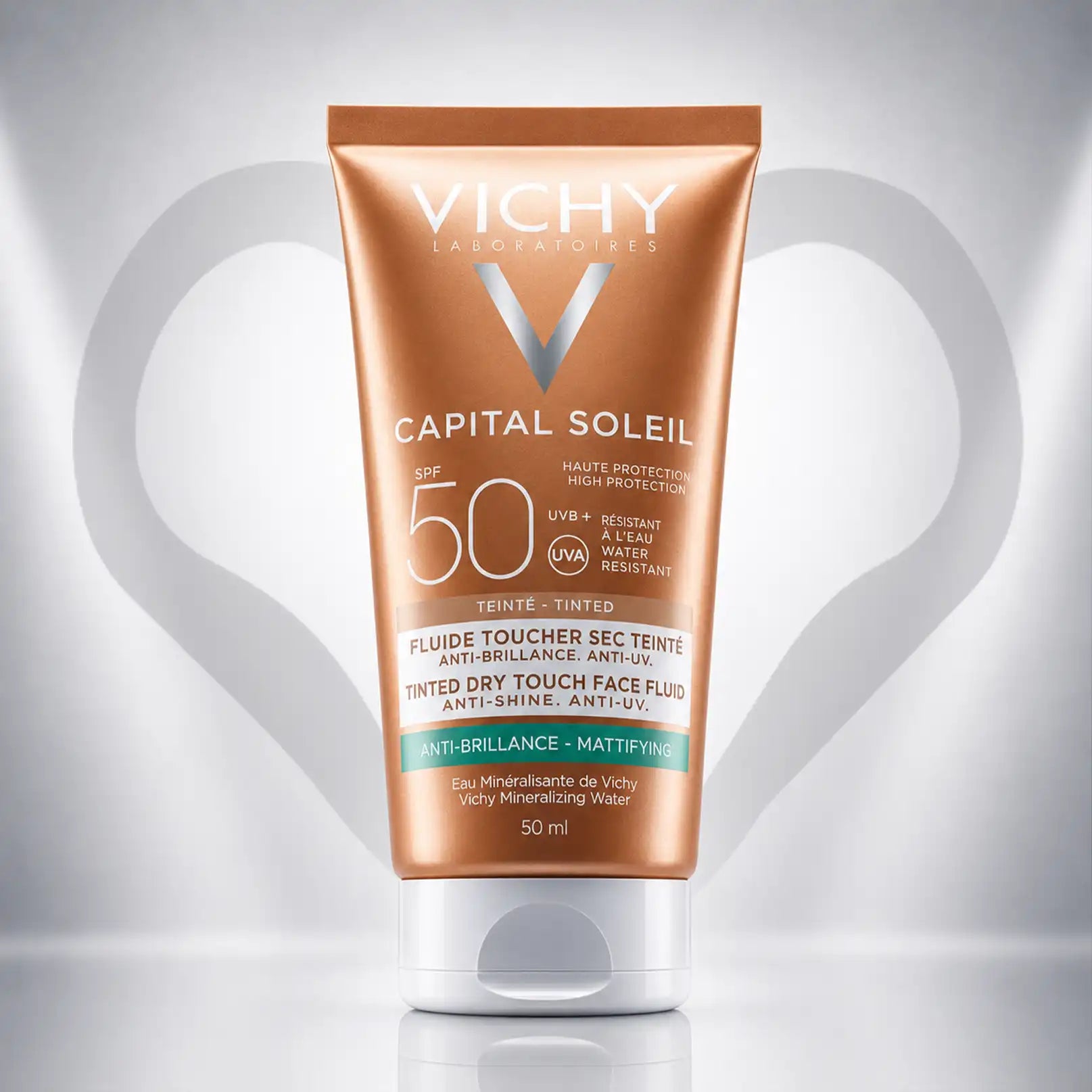 فيتشي كابيتال سوليل فلوييد تينت خفيف الملمس SPF50 50 مل
