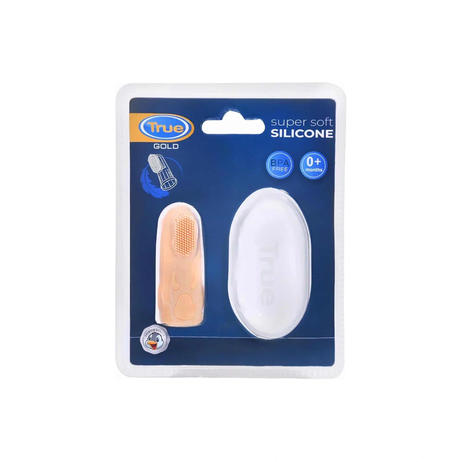 True Gold Soft  Finger Toothbrush