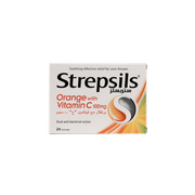 Strepsils Vitamin C Lozenges – 24 Tablets