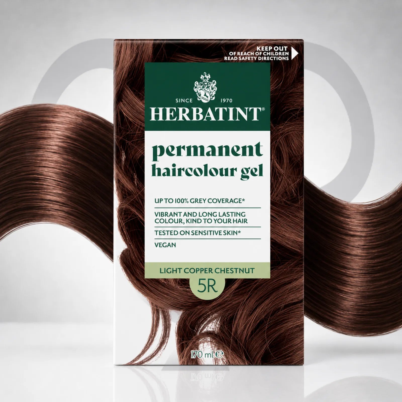 HERBATINT HAIR COLOR GEL 5R-LIGHT COPPER CHESTNUT