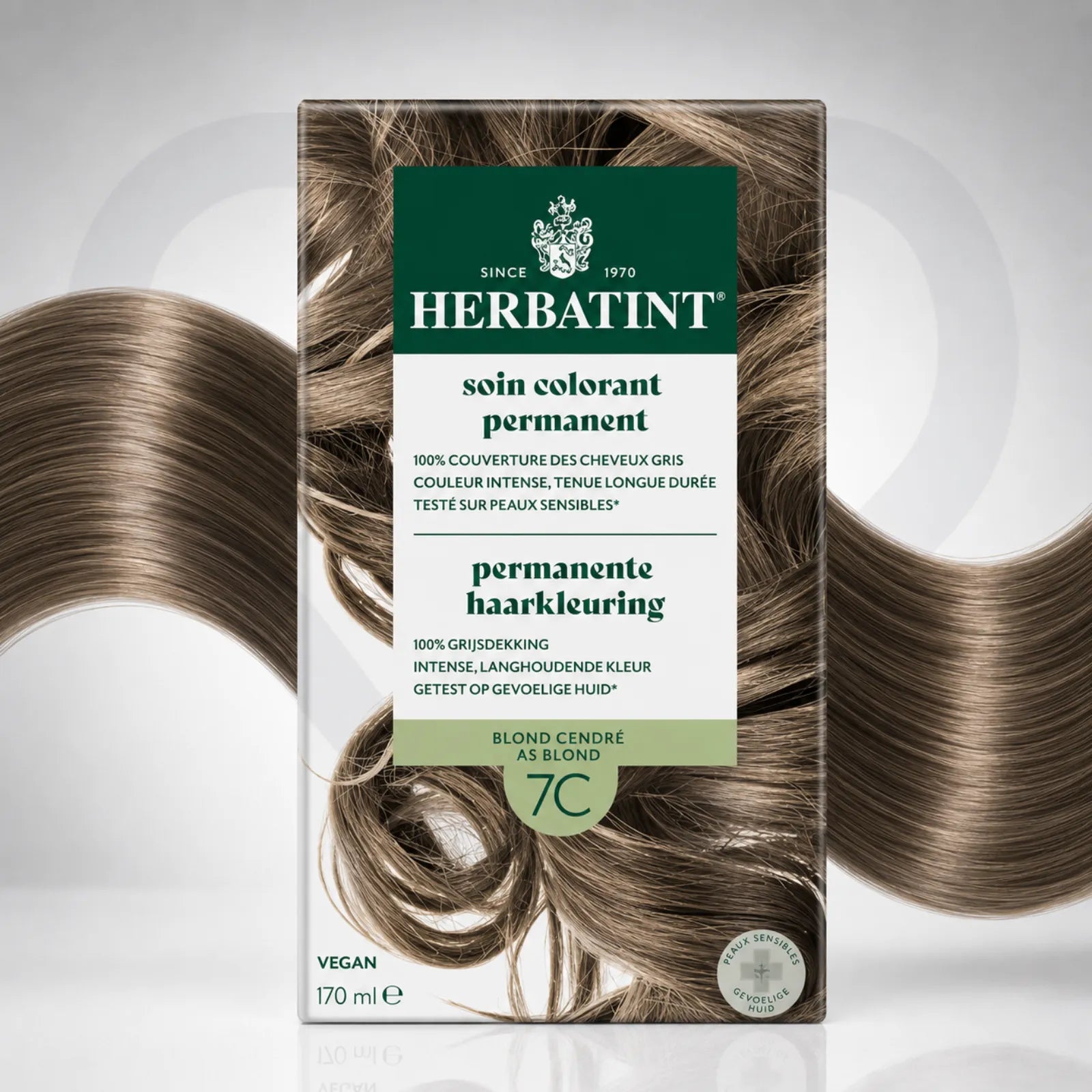 HERBATINT HAIR COLOR GEL 7C-ASH BLONDE