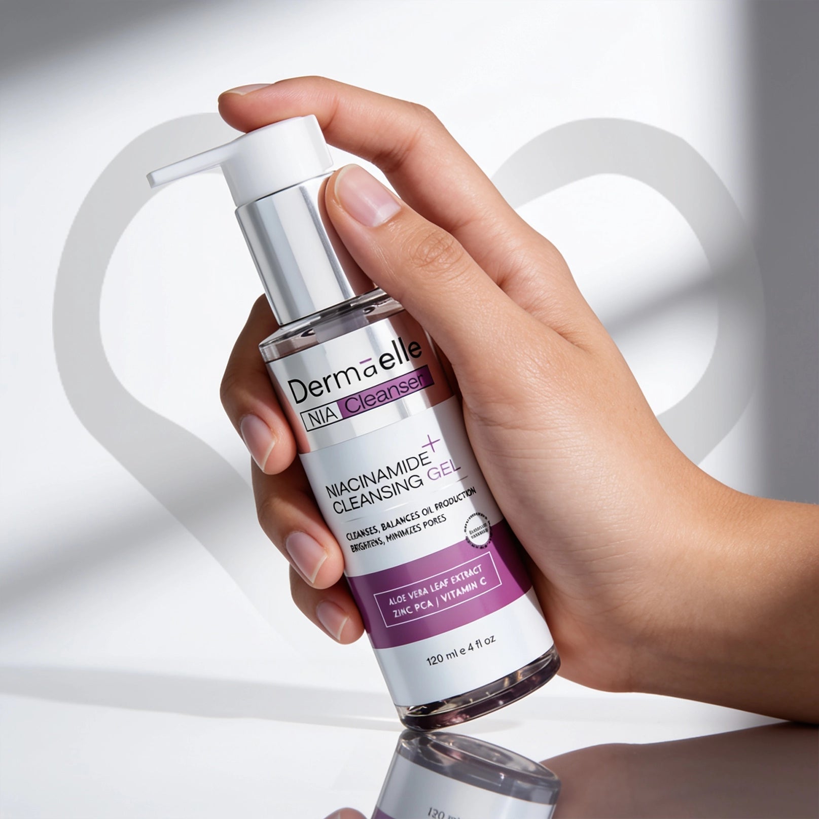 Dermaelle Advanc Niacinamide Cleans Gel 120ml