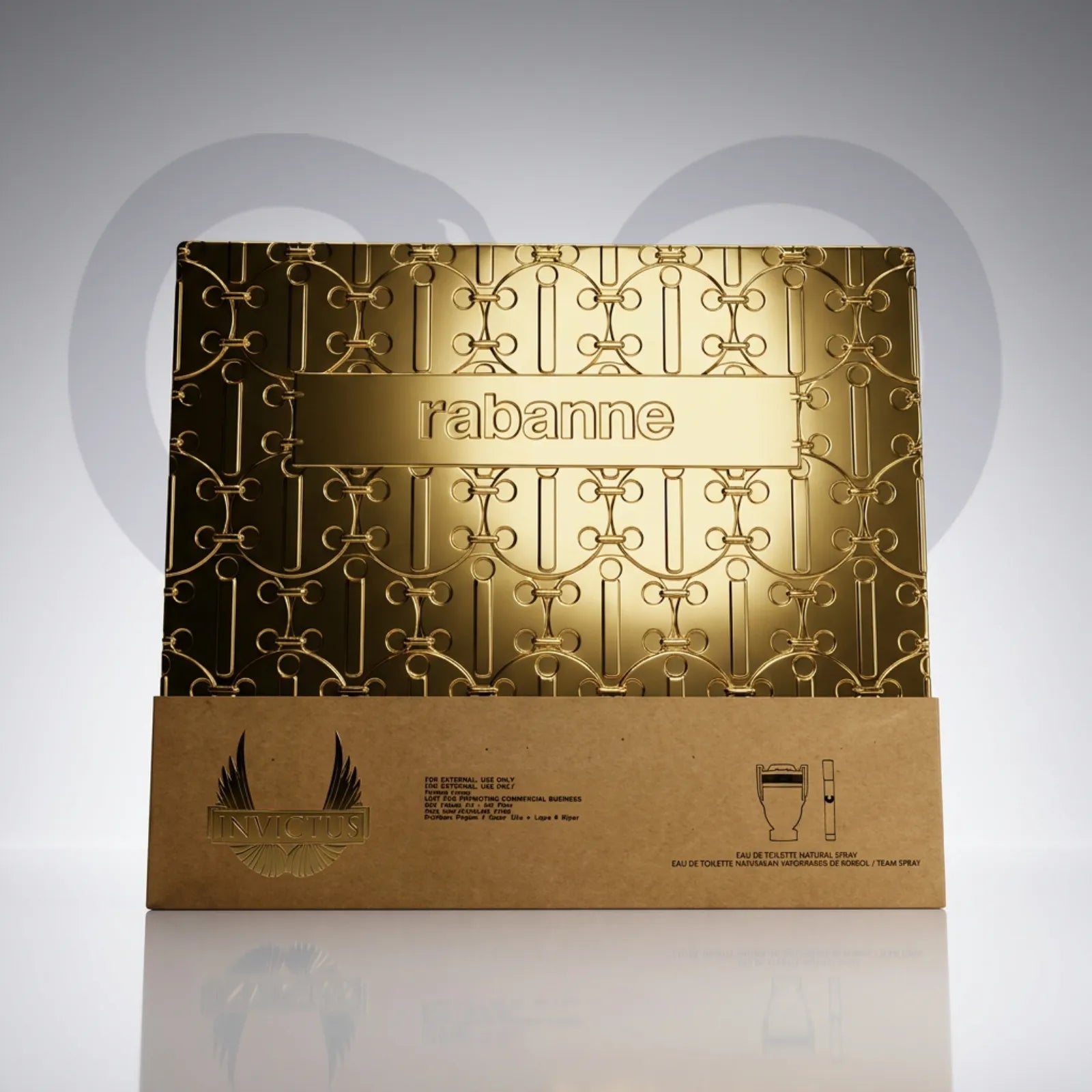 طقم عطر باكو رابان إنفيكتوس للرجال (2 قطعة)