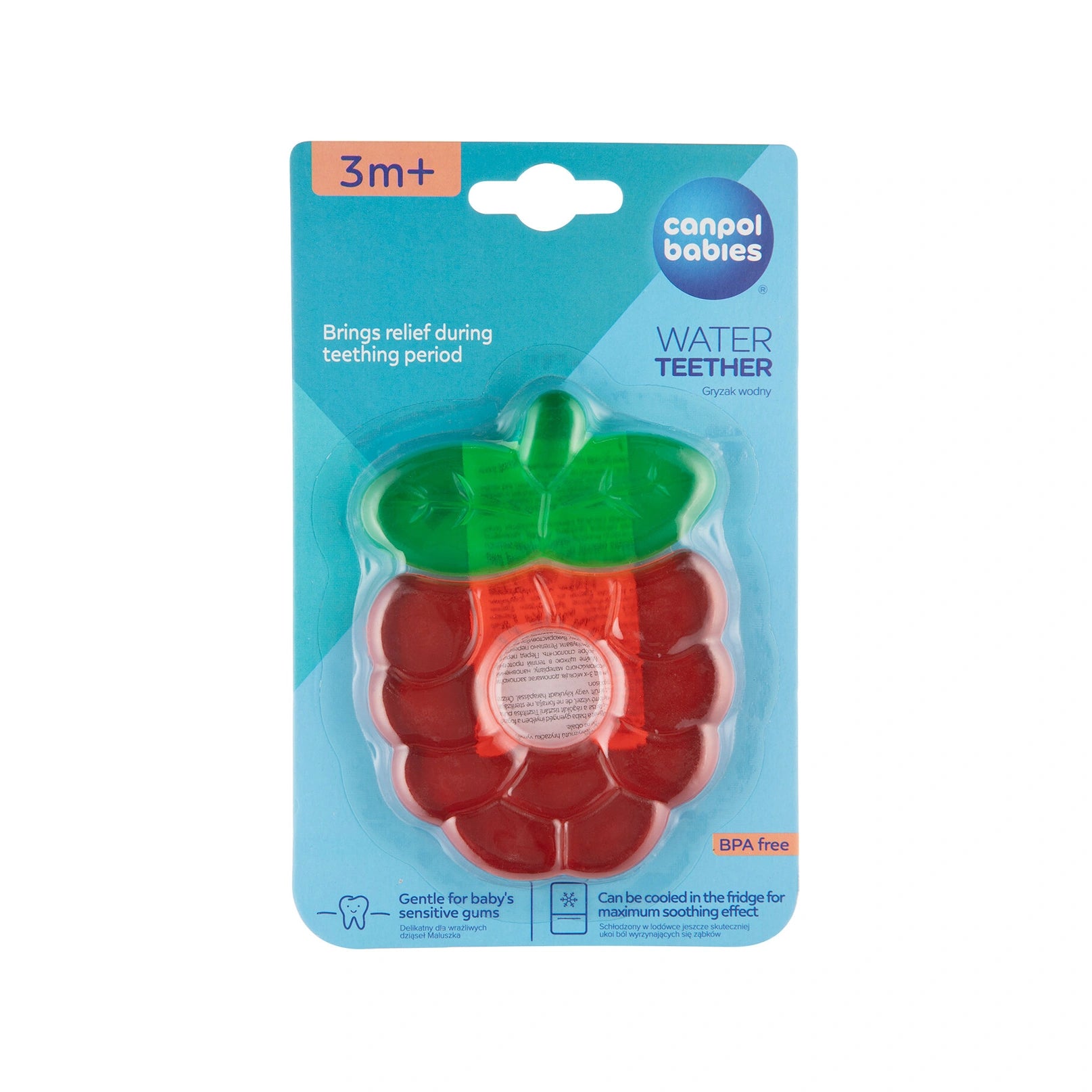 Canpol Water Teether Raspberry