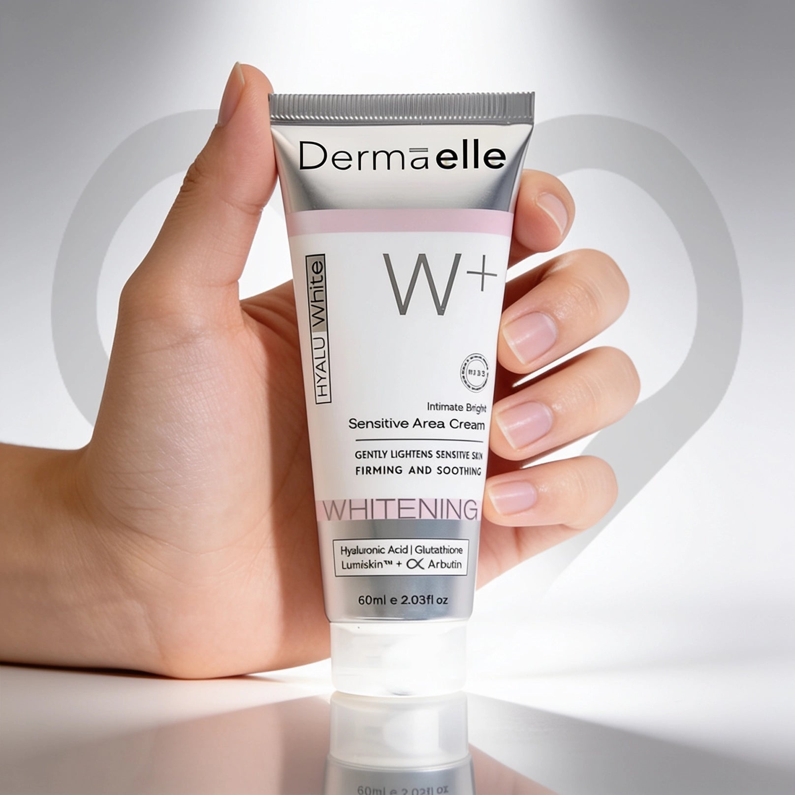 Dermaelle Hyaluwhite Sensitive Area Cream 60ml