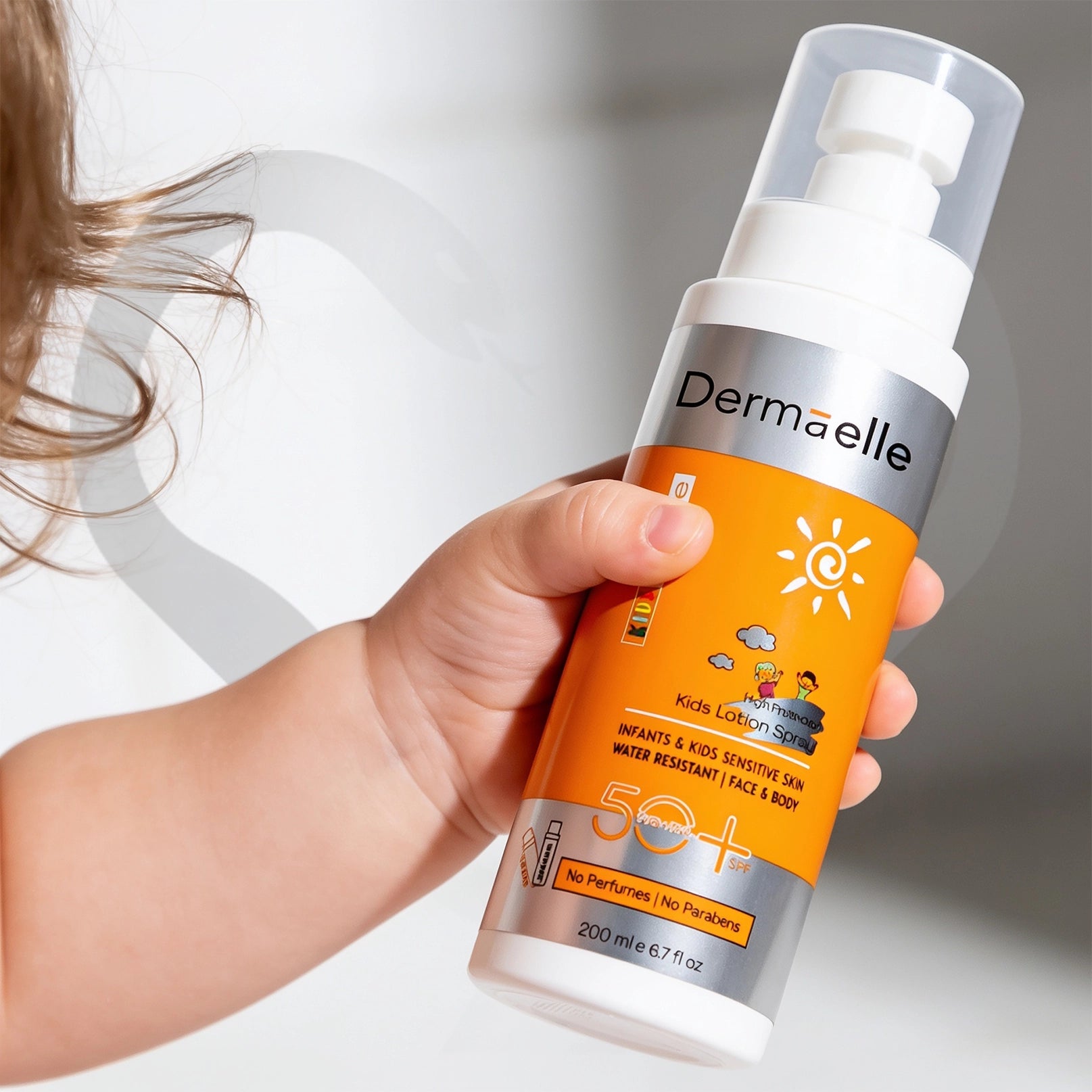 Dermaelle Solaire Kids SPF50+ Lotion Spray 200ml