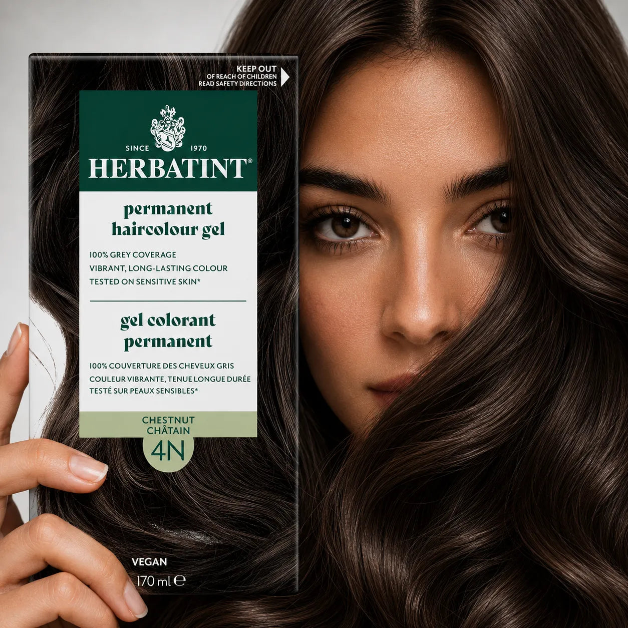 HERBATINT HAIR COLOR GEL 4N-CHESTNUT