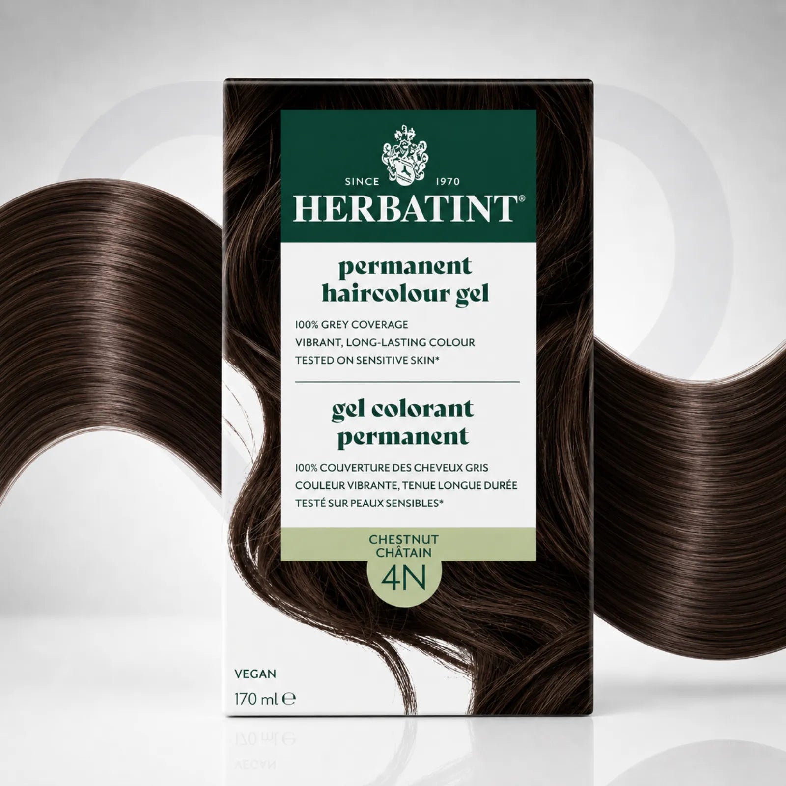 HERBATINT HAIR COLOR GEL 4N-CHESTNUT