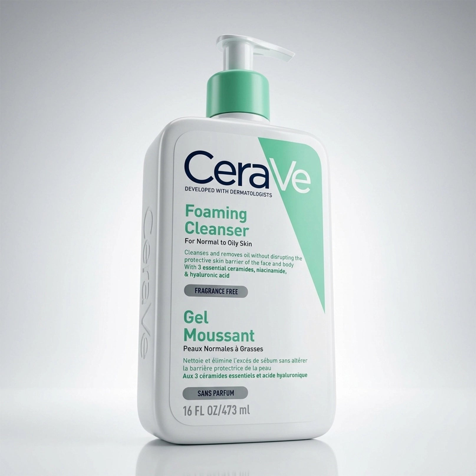 CeraVe Foaming Gel Cleanser for Oily Skin 473ml