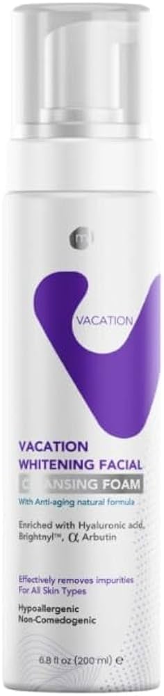 Vacation Whitening Facial Cleansing Foam 200ml