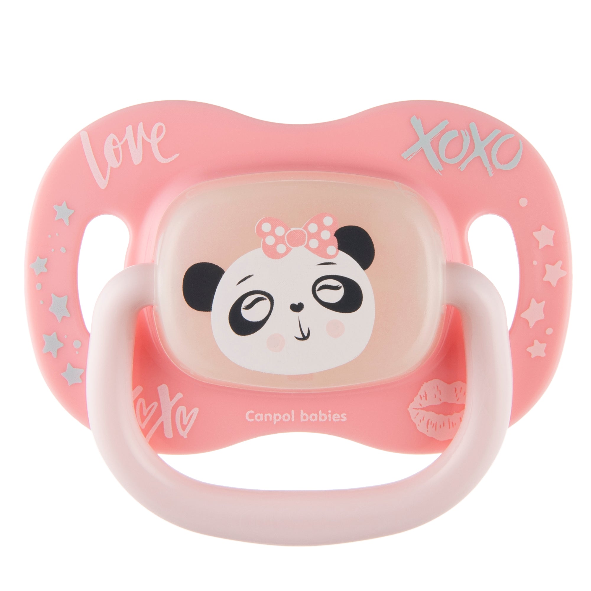 CANPOL SILICONE SOOTHER (6-18M)  PANDA