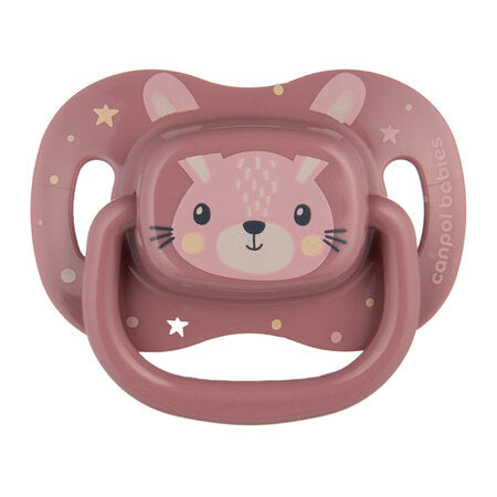 CANPOL SILICONE SOOTHER (0-6M) PINK