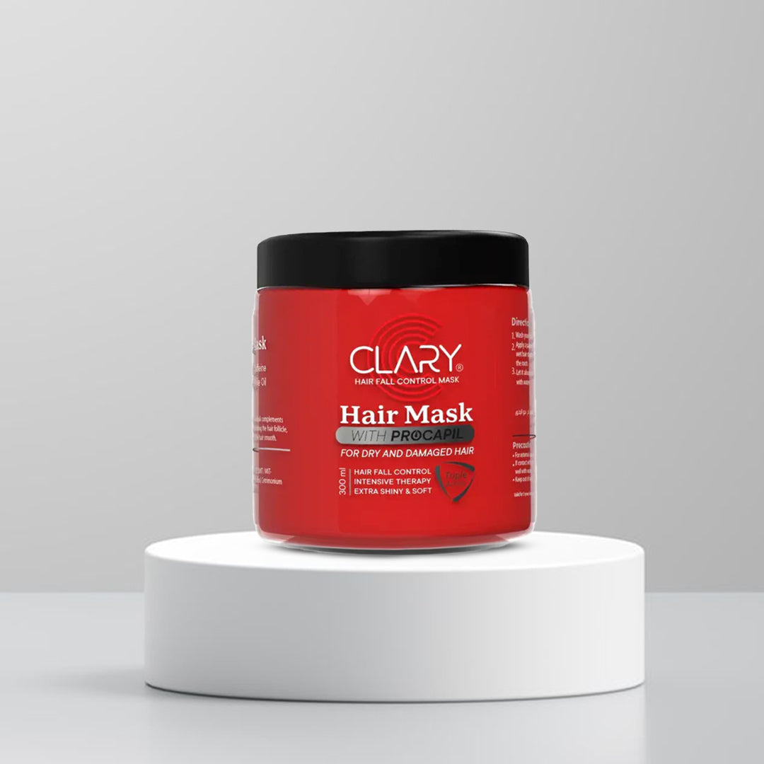 Clary Hair Mask for Dry & Damaged Hair 300ml