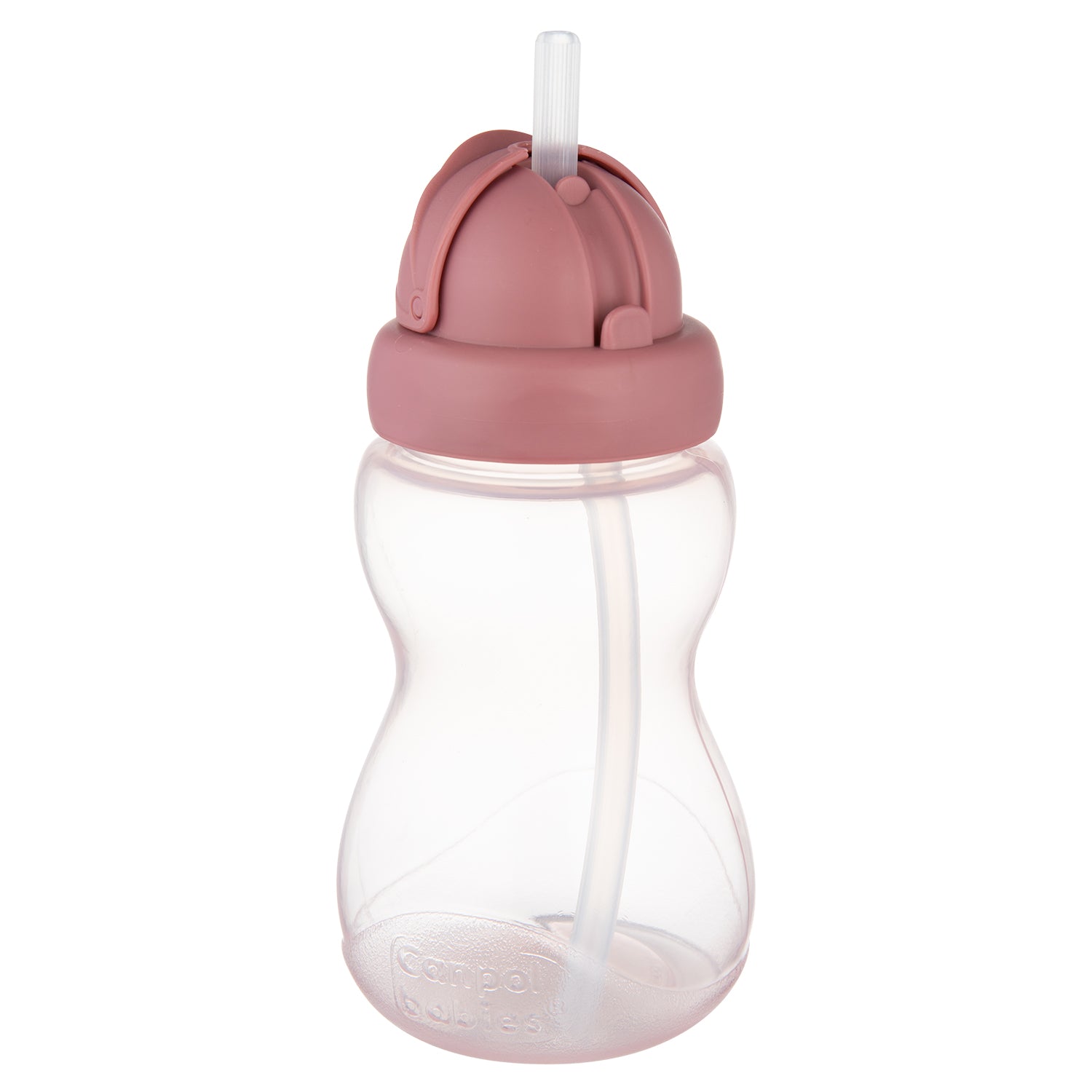 CANPOL SPOT CUP WITH COVER 270ML PINK