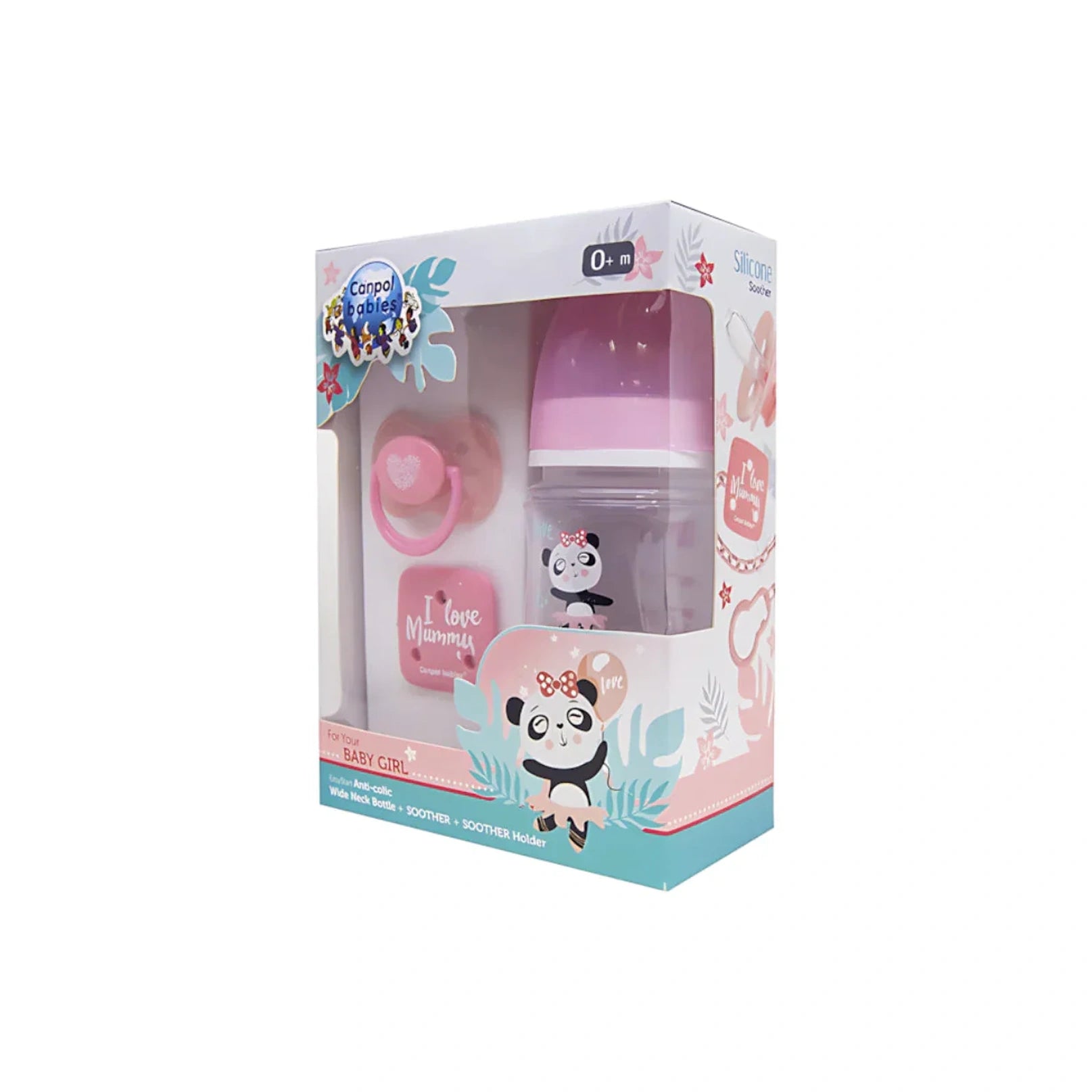 Canpol Bottle+Soother+Safetyclip-Pin