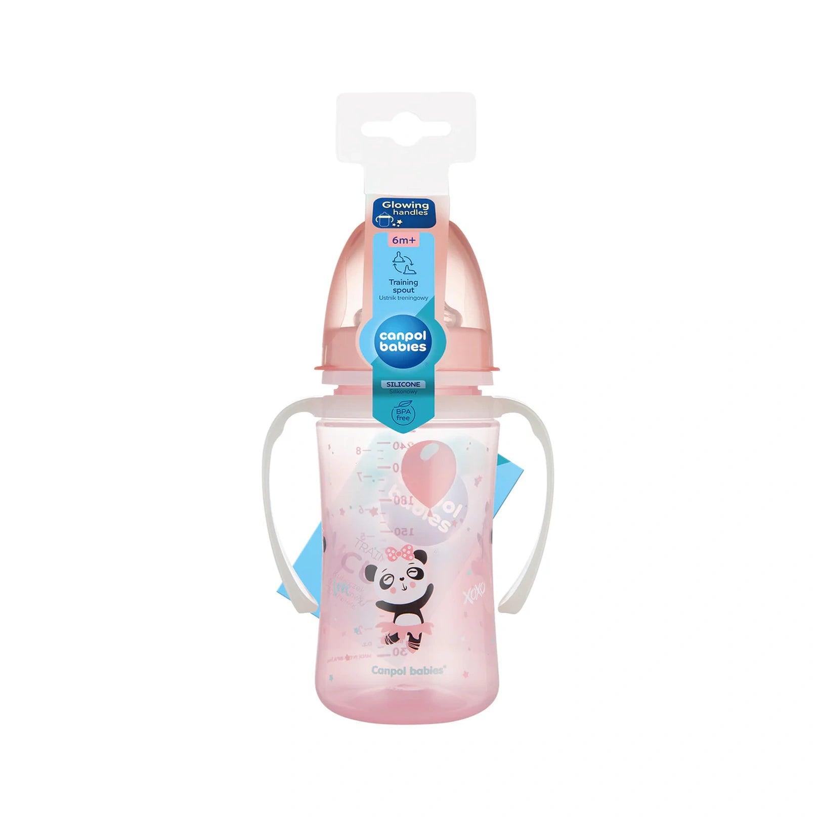 Canpol Non Spill Cup 240ml Pin +6