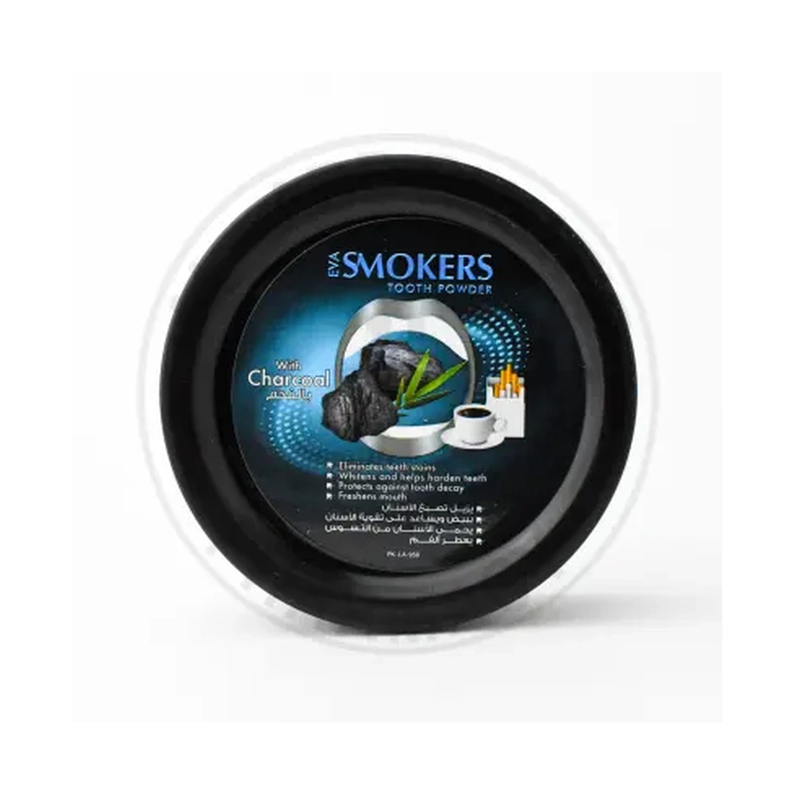 Eva Smokers Toothpowder 40GM Charcoal