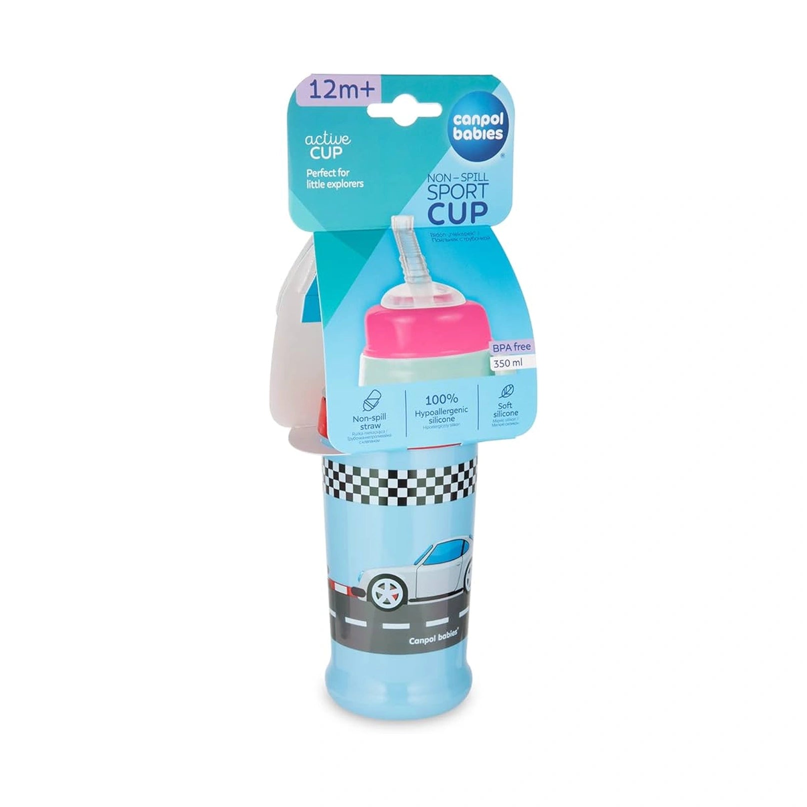 Canpol Non Spill Racing Cup  +12M Blue
