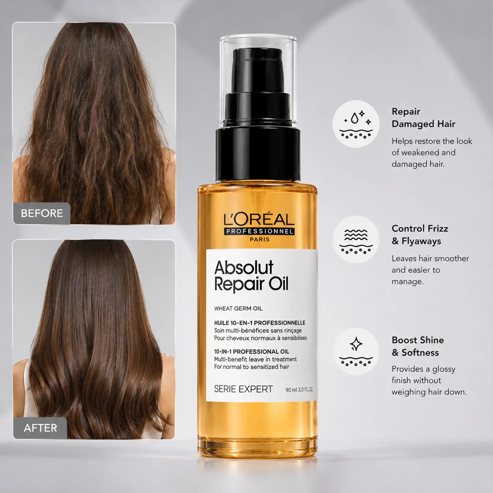 L'Oréal Professionnel Serie Expert Absolut Repair 10-in-1 Professional Oil 90ml