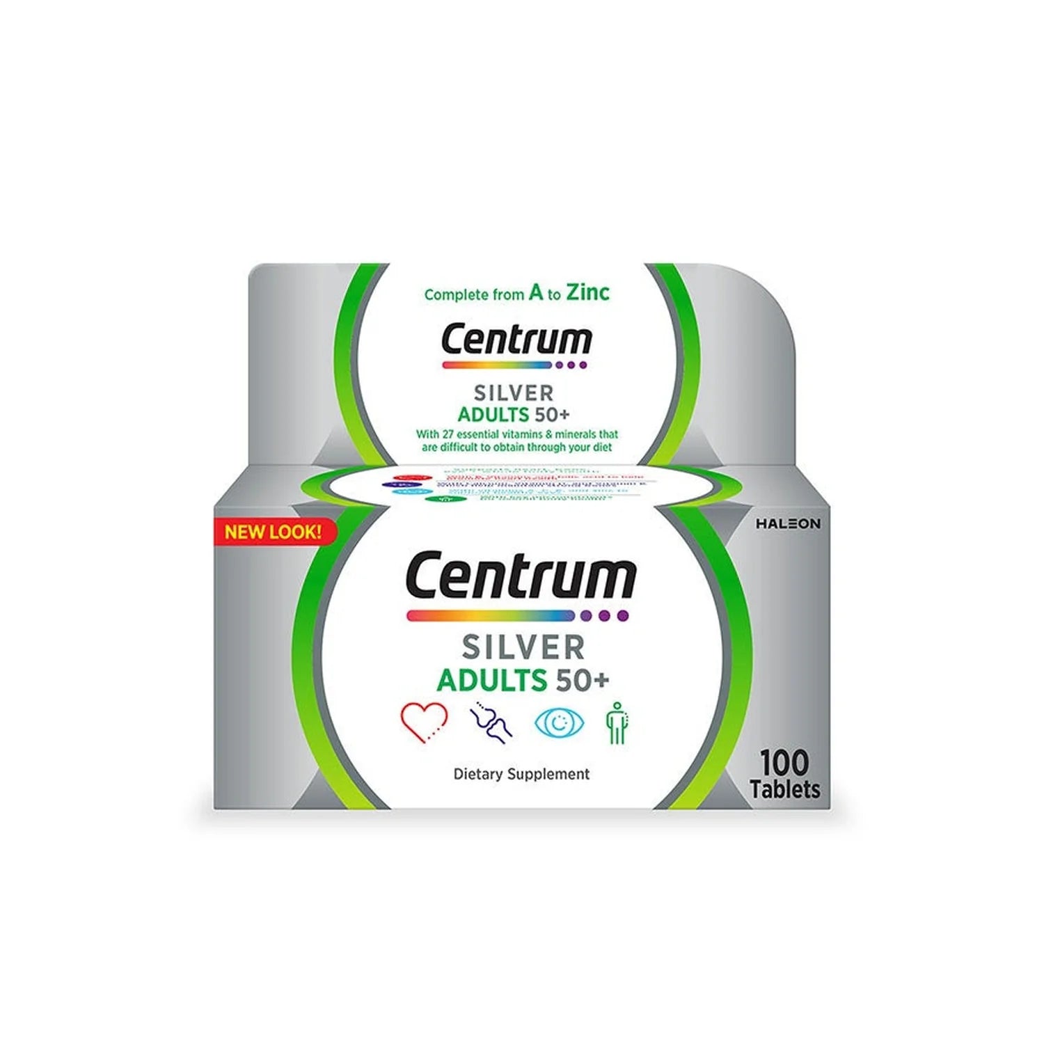 CENTRUM ADULTS SILVER + 50 100 TAB