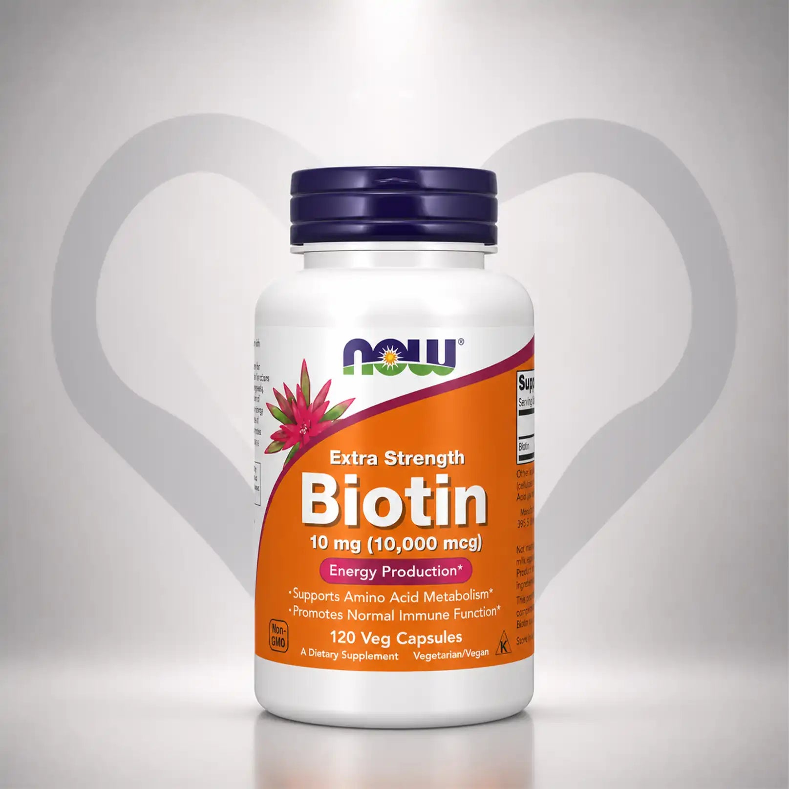 NOW Biotin 10,000 mcg – 120 Tablets
